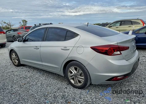 2019 Hyundai Elantra Sel z USA, uszkodzony, nr VIN 5NPD84LF1KH484459